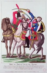 Mort du prince Louis de Prusse, 10 octobre 1806