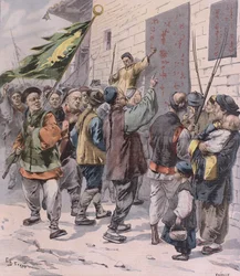 Mort aux étrangers, de Le Petit Parisien, 15 juillet 1900