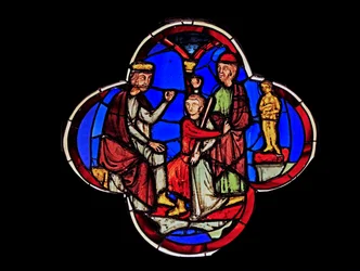 Daniel devant Nabuchodonosor, ex Sainte-Chapelle, Baie G