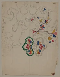 Dessin de conception, début du XIXe siècle