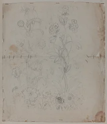Dessin de conception, fin XVIIIe siècle