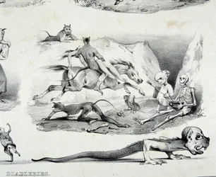 Diableries (images du diable) - par Le Poitevin