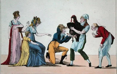 Dindonnade ou Le Rival du Vaccin, vers 1800