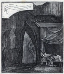 Oreille de Denys - Intérieur de la grotte connue sous le nom d