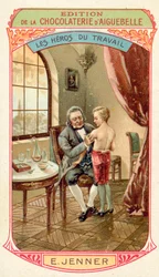 Edward Jenner, médecin et scientifique anglais qui a découvert un vaccin contre la variole
