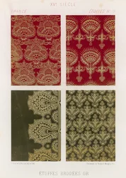 Tissus brodés de la France du XVe siècle