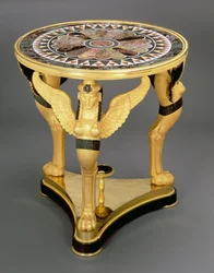 Guéridon Empire, composé d