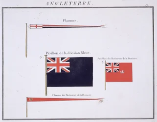 Drapeaux anglais, d