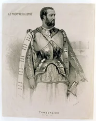 Enrico Tamberlick en Othello, de The Illustrated Theatre