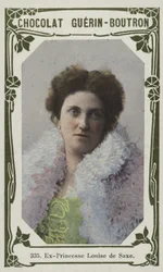 Ex-Princesse Louise de Saxe