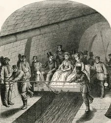 Excursion dans les égouts de Paris, de 