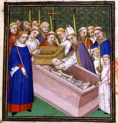 Exhumation et canonisation de Saint Louis