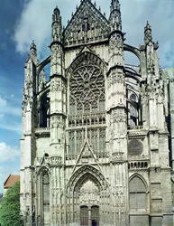 Vue extérieure de la façade sud