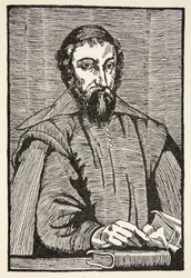 Fabri de Peiresc, copie par Boris Mestchersky, illustration de Histoire de la Nation Française, Sciences, Volumes I & II, par Gabriel Hanotaux, 1924
