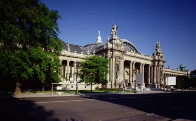 Façade du Grand Palais, construit par Henri Deglane, Albert Louvet et Albert Thomas, 1897-1900
