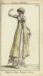 Femme à la mode dansant à un bal