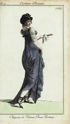 Femme à la mode ou merveilleuse