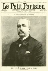 Felix Faure, nouveau President de la France