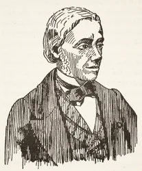 Félix Ravaisson, copie par Boris Mestchersky, illustration de Histoire de la Nation Française, Sciences, Volumes I & II, par Gabriel Hanotaux, 1924