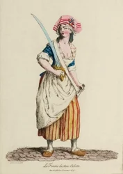 Femme Sans-Culotte, c.1792