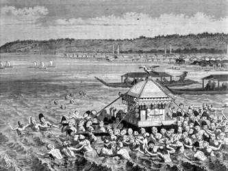 Festival de Gots-Tennoo dans les années 1880