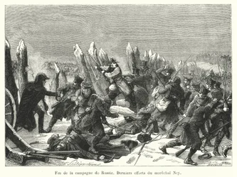 Fin de la campagne de Russie, Derniers efforts du maréchal Ney