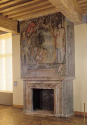 Cheminée dans la Chambre du Roi