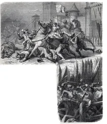 Florence entre en rébellion (la guerre des « Huit Saints ») contre le retour du Saint-Siège à Rome. Pape Grégoire XI Pierre Roger de Beaufort