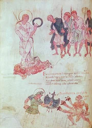 Fol.15.083 de la Psychomachie de Prudence