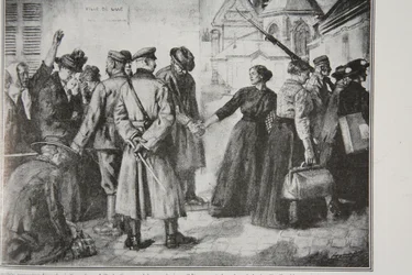 Enlèvement forcé de civils français de Lille vers des colonies de travail allemandes, 1914-19