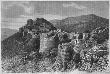 Forteresse de Baniyas, extrait de La Syrie d