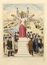 La France couronnant les arts et l