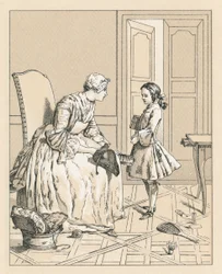 Costume français du XVIIIe siècle