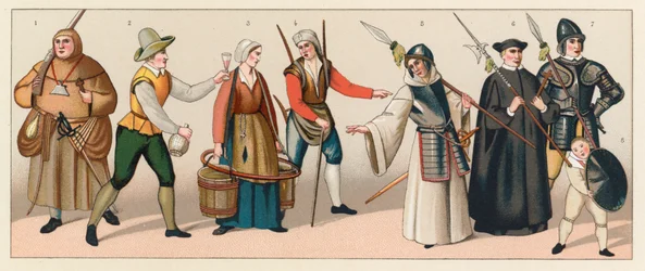 Costume français du XVIe siècle