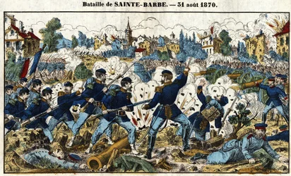 Guerre franco-prussienne - Bataille de Sainte-Barbe (Bataille de Noisseville) 31 août