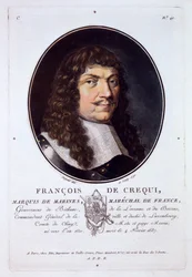 François de Créquy, Marquis de Marines, de Portraits des grands hommes, femmes illustres, et sujets mémorables de France, publié 1787-92