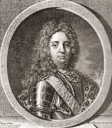 François-Marie de Broglie, 1er duc de Broglie, 1671-1745. Chef militaire français. De Les Heures Libres publié en 1908.