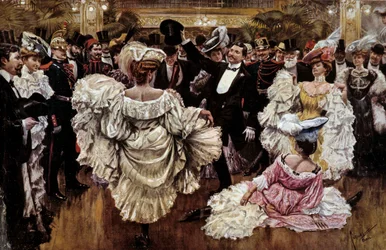 Danseuses de French Cancan lors d