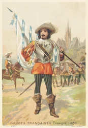 Gardes françaises, Enseigne en 1630 (Régiment d