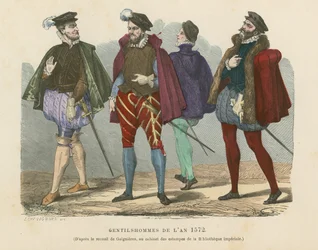 Gentilshommes français, 1572