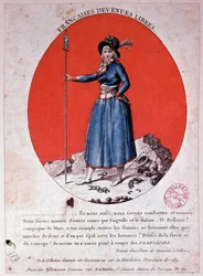 Les Français sont devenus libres en 1789 - gravure, Carnavalet.