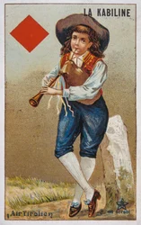 Carte postale française de