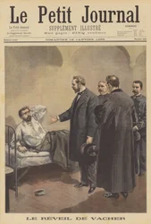 Le tueur en série français Joseph Vacher se réveillant le jour de son exécution