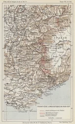 Frontière linguistique du Sud-Est