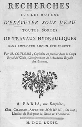 Frontispice du livre "Recherches sur les moyens d