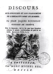 Frontispice du Discours sur l