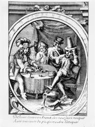 Jeu de dés, 2e moitié du XVIIe siècle