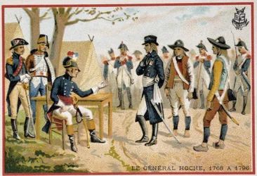 Le général Hoche devant les Vendéens en 1795 (Pacification de la Vendée)