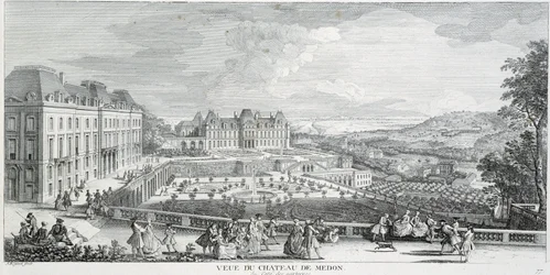 Vue générale du Château de Meudon