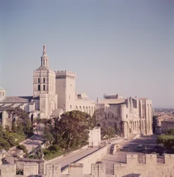 Vue générale du palais